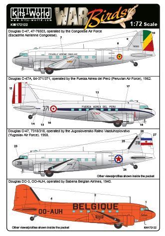 1:72 Douglas Dakota DC-3 - C-47