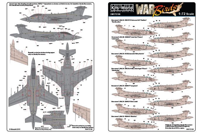 1:72 Scale Blackburn Buccaneer S2B  Gulf War Part Two