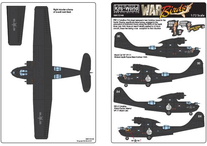 1:72 PBY-5 Catalina - 'Black Cats'