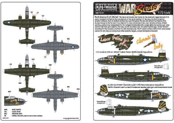 1:72 North-American B-25D Mitchell