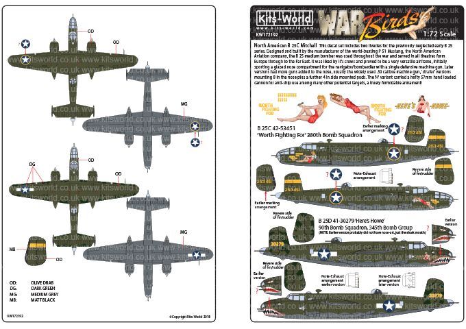 1:72 North-American B-25C Mitchell