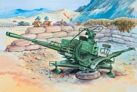 1:35 ZU-23-2 anti-aircraft