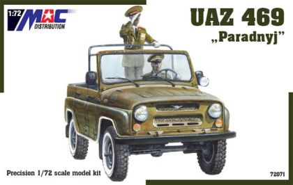 1:72 Soviet Car UAZ 469 Paradnyj