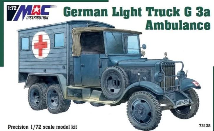 1:72 German Light Truck G 3a Ambulance