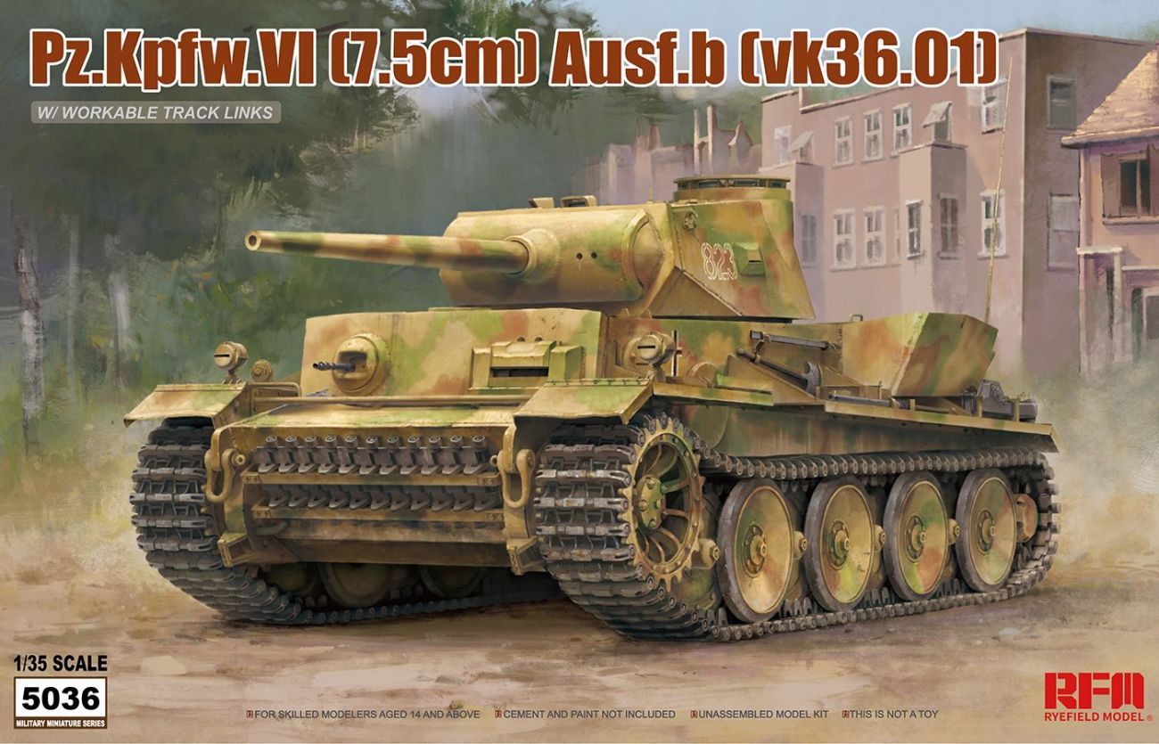 1:35 Panzer VI Ausf. B (VK36.01)
