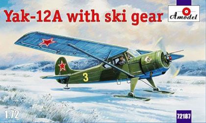 1:72 Yakovlev YAK-12A with Ski Gear