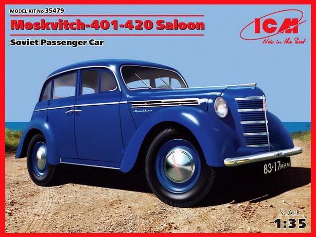 1:35 Moskvitch-401-420 Saloon