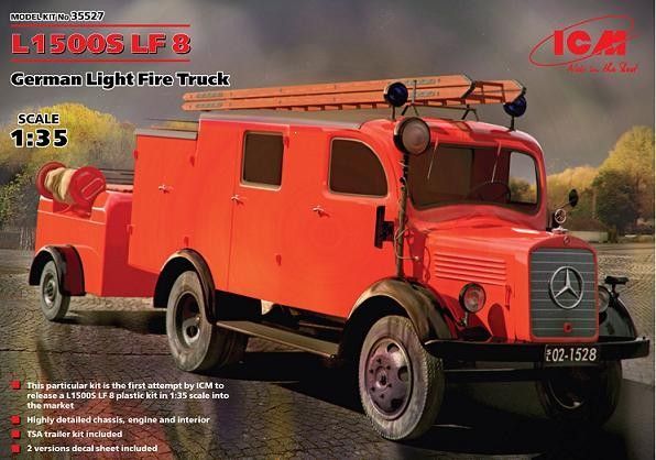 1:35 L1500S LF8 German Light Fire Truck
