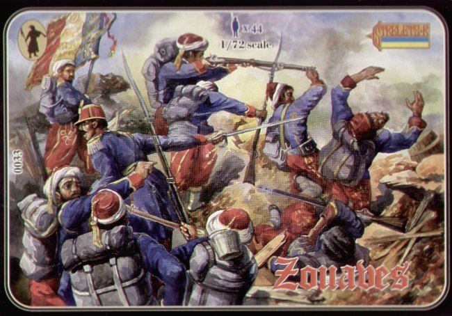 1:72 Crimean French Zouaves