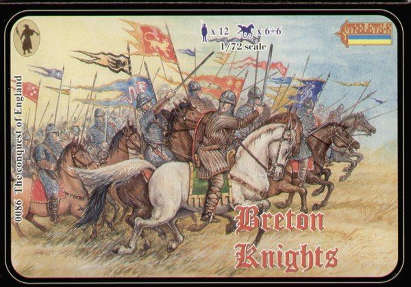 1:72 Breton mounted knights