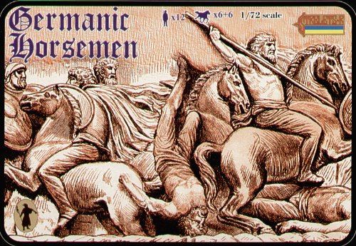 1:72 Germanic Horseman