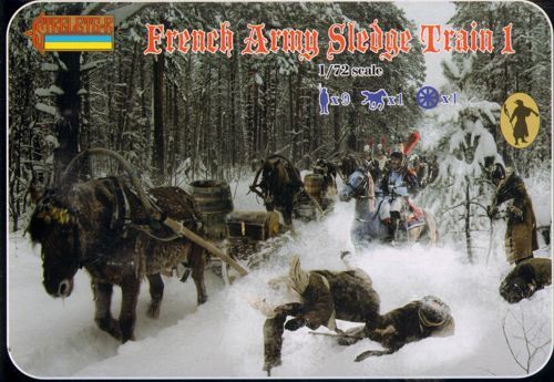1:72 French Army Sledge Train 1 (Napoleonic)