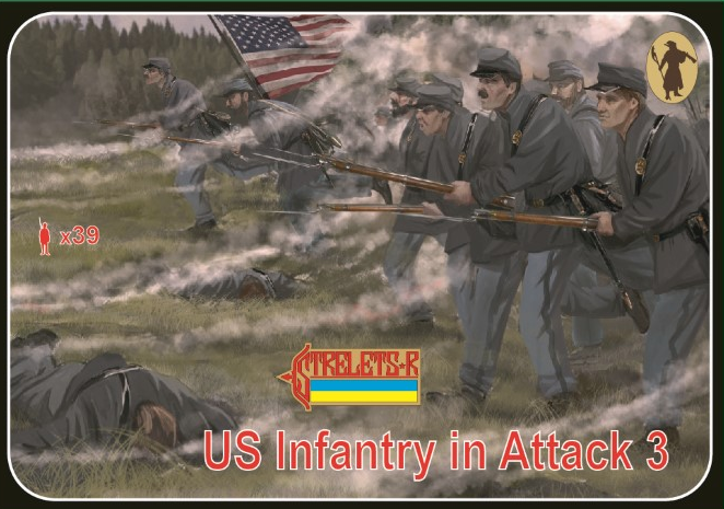 1:72 Union Infantry in Attack 3