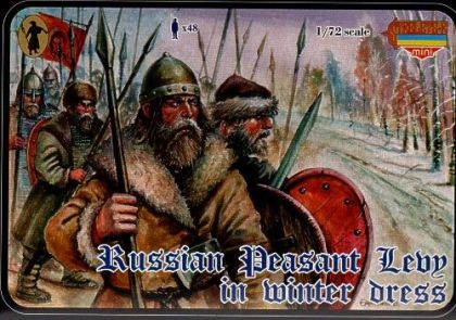 1:72 Russian Medieval Peasant Levy (winter dress)
