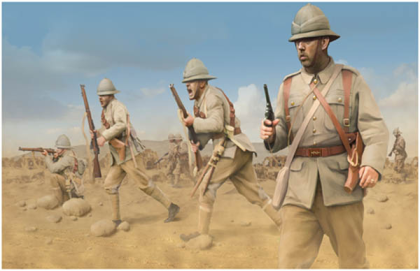 1:72 Imperial British Camel Corps Dismounted