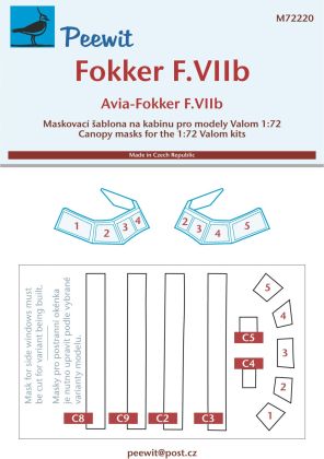 1:72 Fokker F.VIIb/3m