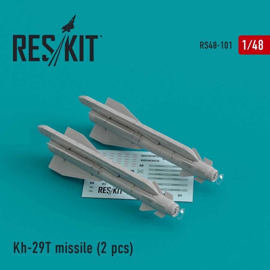 1:48 Kh-29T (AS-14B 'Kedge) missile (2 pcs)