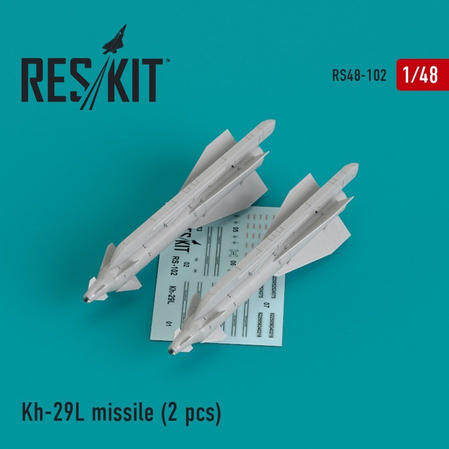 1:48 Kh-29L (AS-14A 'Kedge) missile (2 pcs)