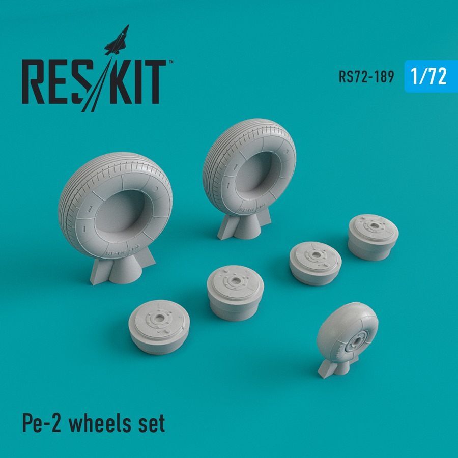 1:72 Petlyakov Pe-2 wheels set