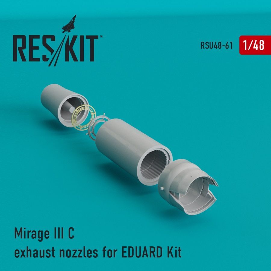 1:48 Dassault Mirage IIIC exhaust nozzles