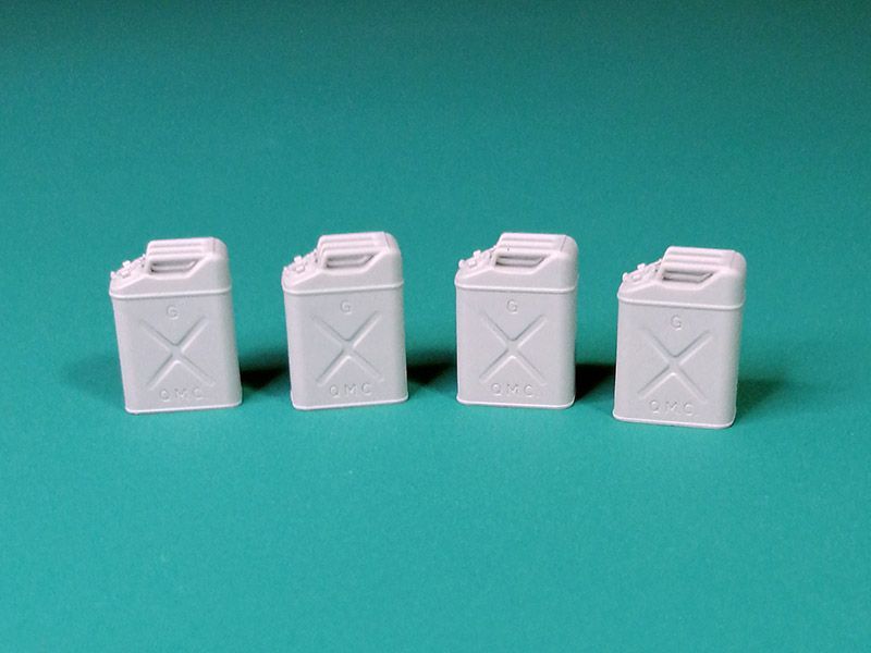 1:35 WW II US Army Jerrycans for Fuel Set #2