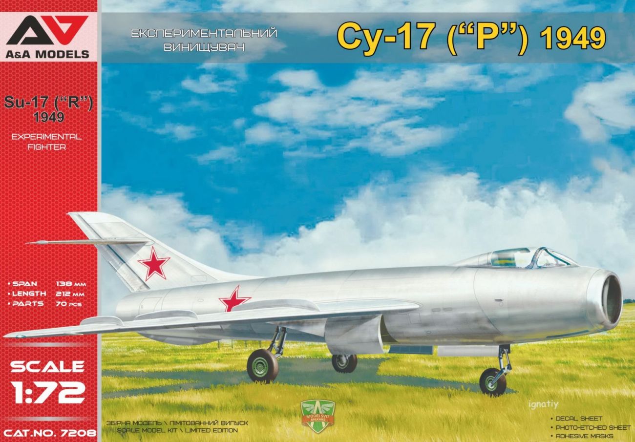 1:72 Su-17 (1949) advanced prototype