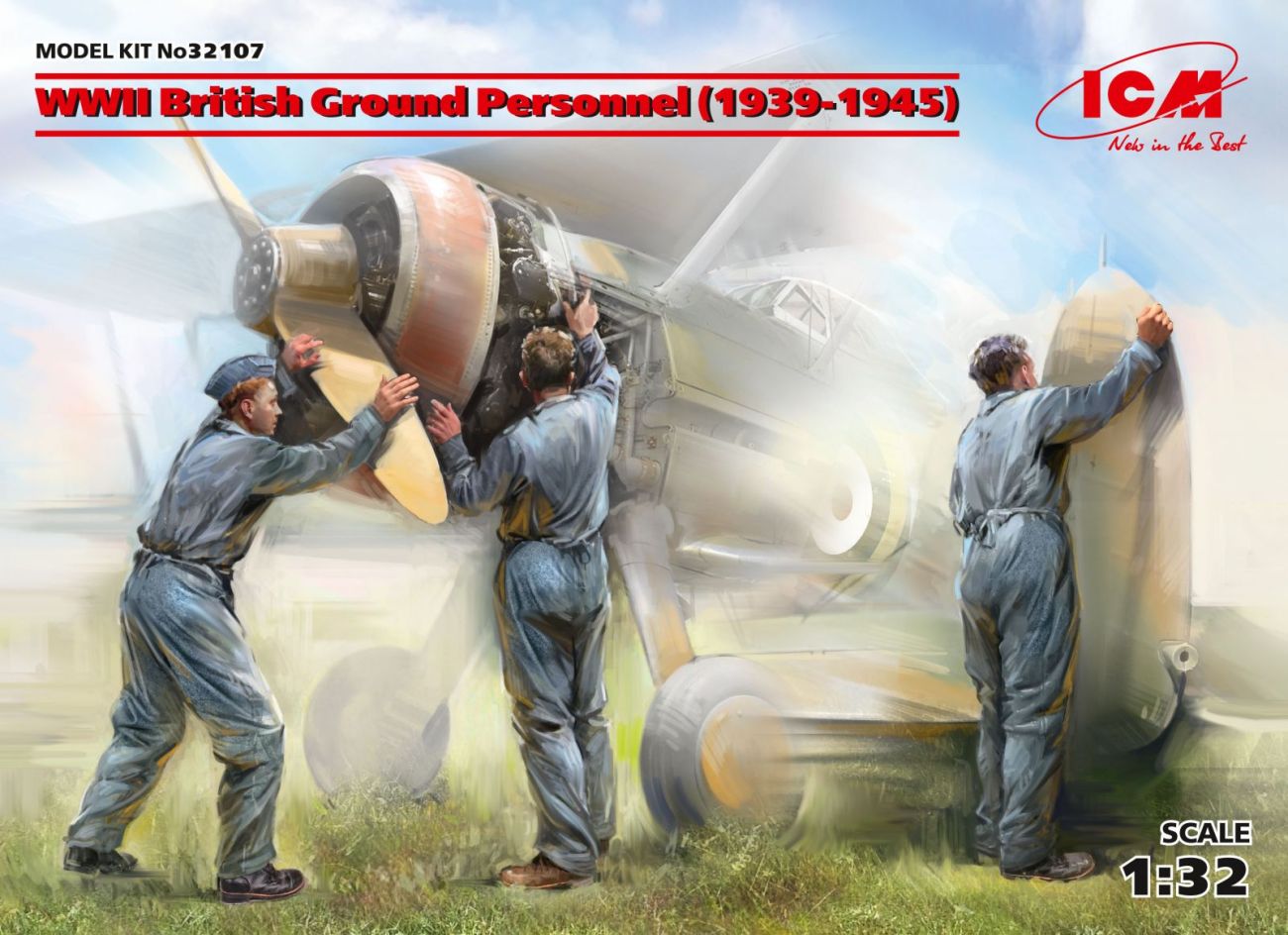 1:32  WWII British Ground Personnel (1939-1945) (3 figures)