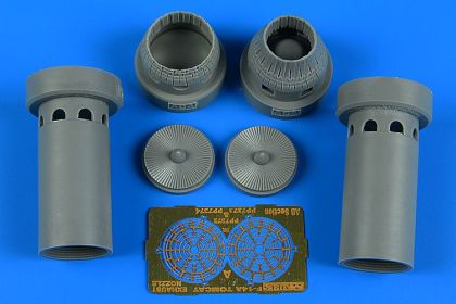 1:72 F-14A Tomcat exhaust nozzles - varided position