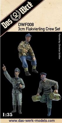 1:35 3cm Flakvierling Crew Set