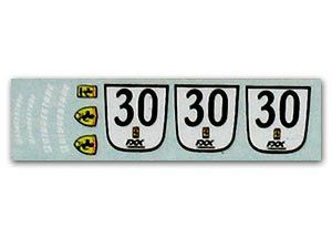 1:43 FXX supplementary decal