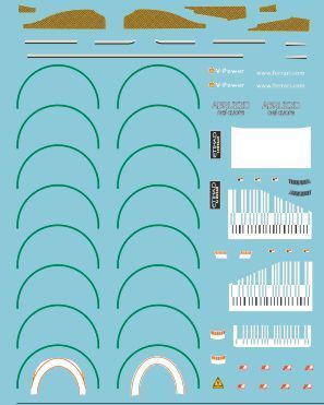 1:43 Ferrari F60 Barcode