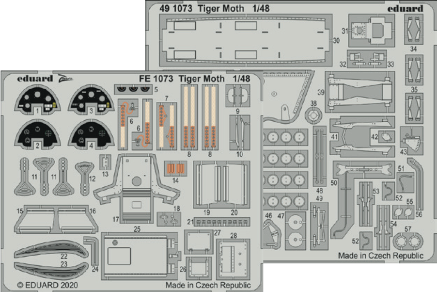 1:48 de Havilland Tiger Moth