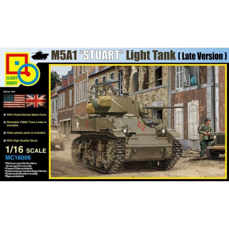 1:16 M5A1 Stuart (Late Version)