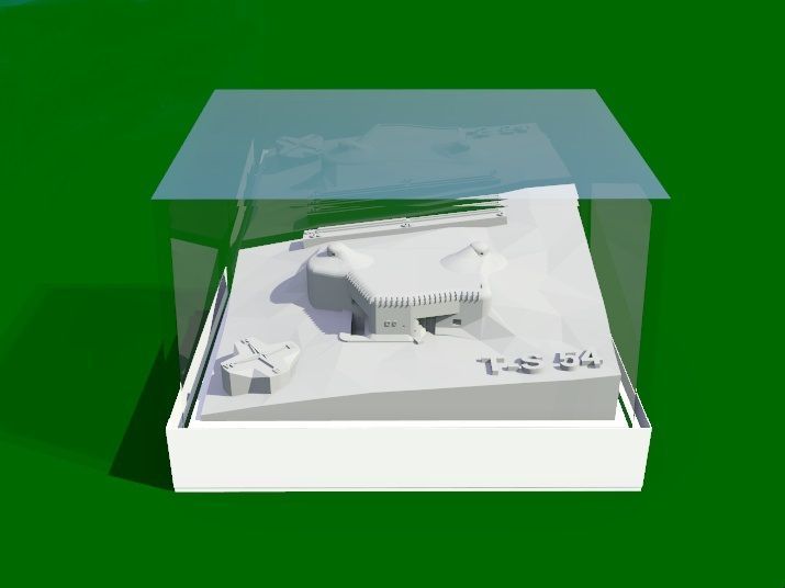 1:1000 T-S 54 ,,Nad dráhou,,