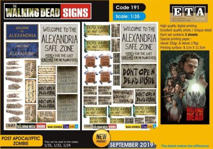 1:35 Zombie - The walking dead - Signs