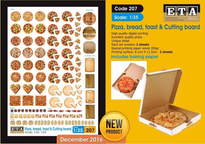 1:35 Pizza, bread, toast & Cutting board