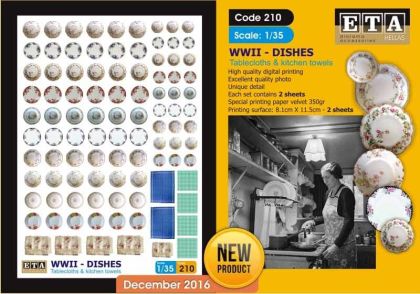 1:35 WWII - DISHES