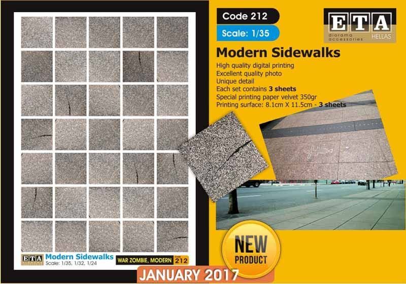 1:35 Modern Sidewalk