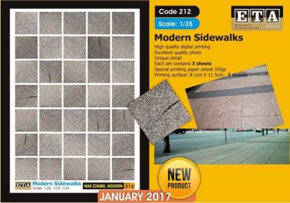 1:35 Modern Sidewalk