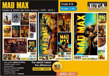 1:35 Mad Max - Poster & Street Ads