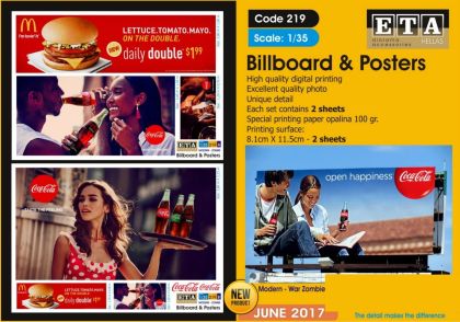 1:35 Billboards & posters