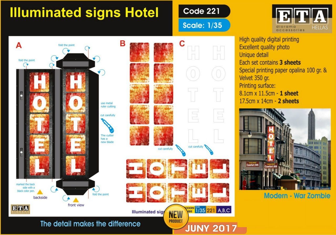 1:35 Illuminated signs Hotel