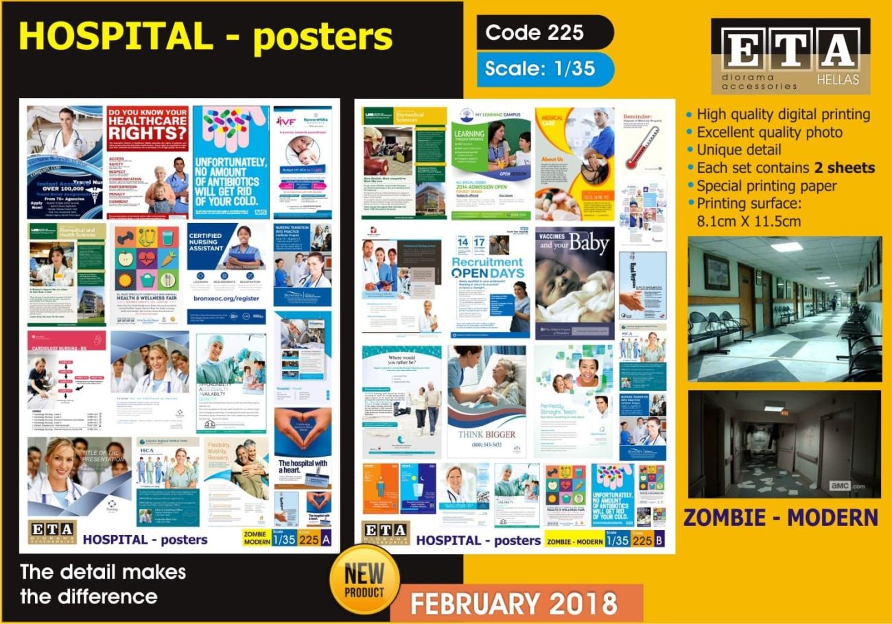 1:35 Hospital Posters