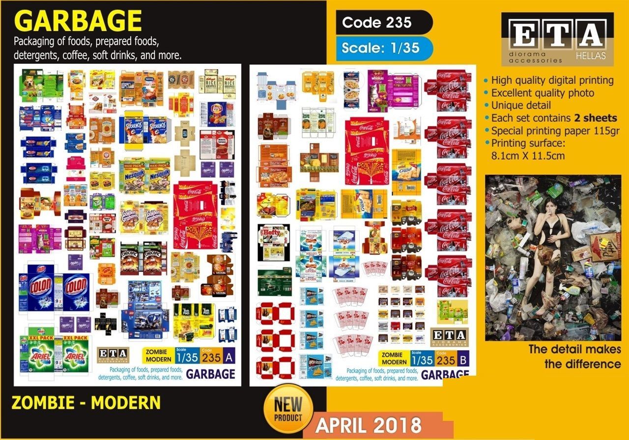 1:35 GARBAGE - Packaging of foods