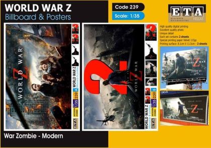 1:35 World War Z - Billboard and Posters