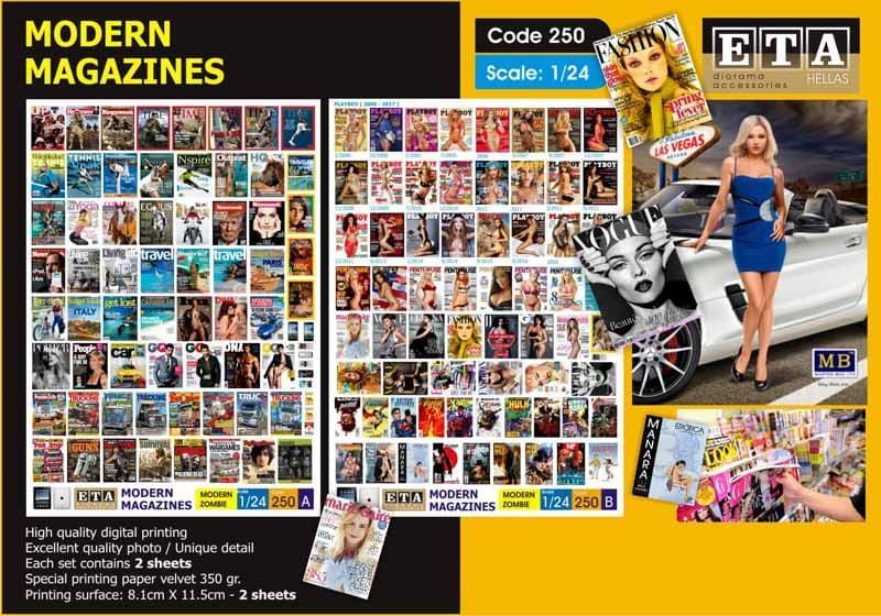 1:24 Magazines Covers