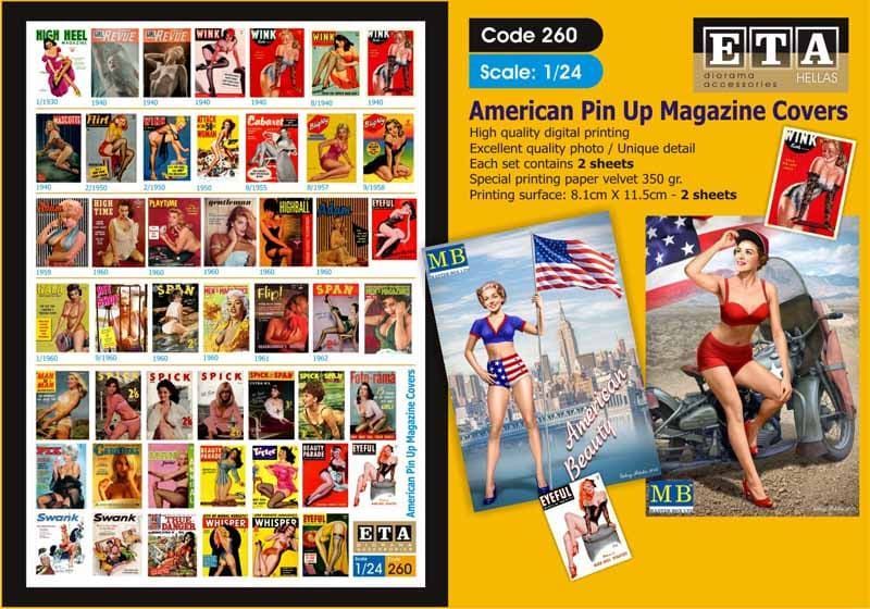 1:24 American Pin Up Magazin Covers
