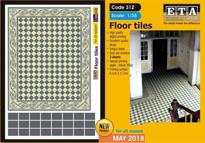 1:35 Floor tiles