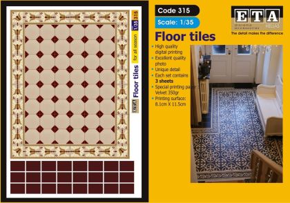 1:35 Floor tiles