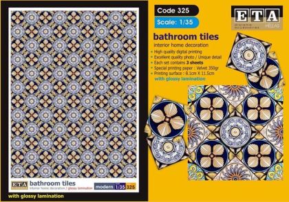 1:35 Bathroom tiles